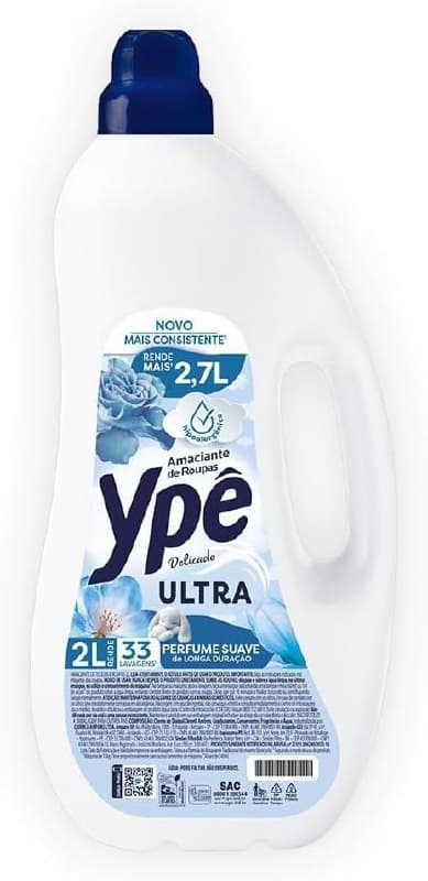 Ypê Amaciante Tradicional Delicado 2L