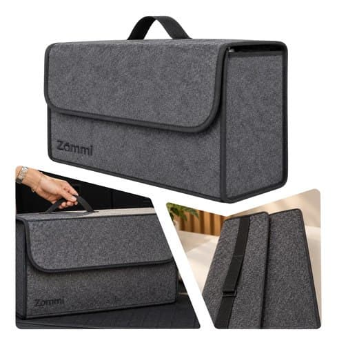 Organizador Veicular Multiuso para Porta-malas Cinza-escuro